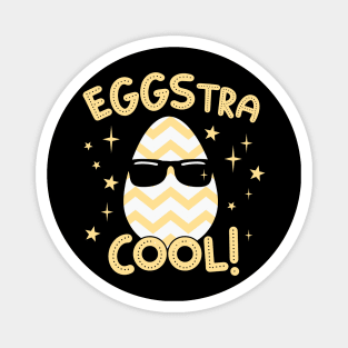 Egg-stra Cool Funny Easter Egg Magnet